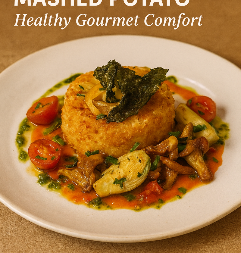 Crispy panko-crusted mashed potatoes, easy homemade recipe